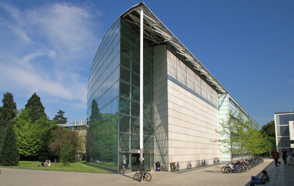 The Law Faculty building at Cambridge University